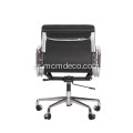 Silla moderna Eames soft pad de cuero